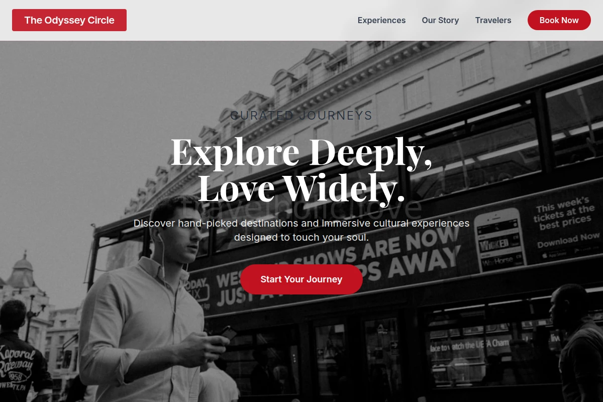 Destination Travel Booking