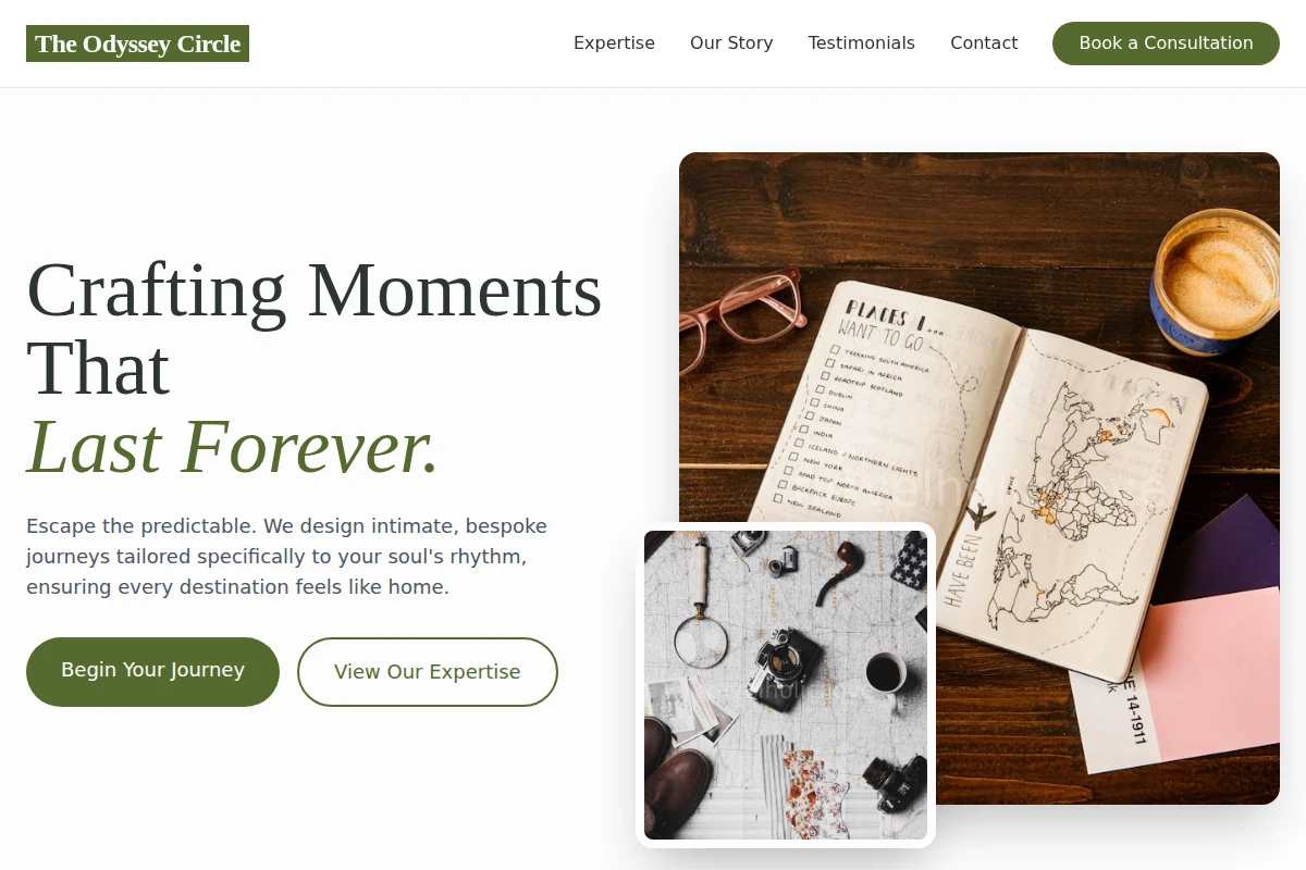 Intimate Travel Planning