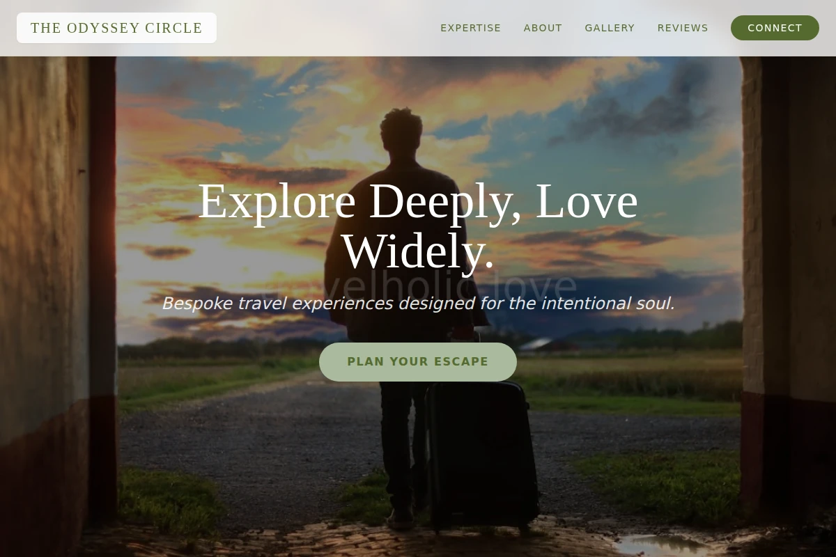 Intimate Travel Planning